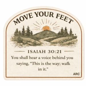 Move Your Feet- Sticker